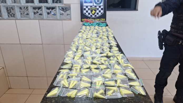 Como as drogas estavam abandonadas e o homem que fugiu não foi localizado, não houve prisão durante a ocorrência, conforme as informações divulgadas pela Guarda Municipal. Como as drogas estavam abandonadas e o homem que fugiu não foi localizado, não houve prisão durante a ocorrência, conforme as informações divulgadas pela Guarda Municipal.