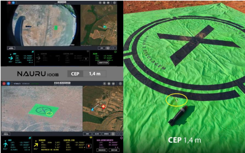 Xmobots: Resultado alcançado pelo Nauru 100D UCAV