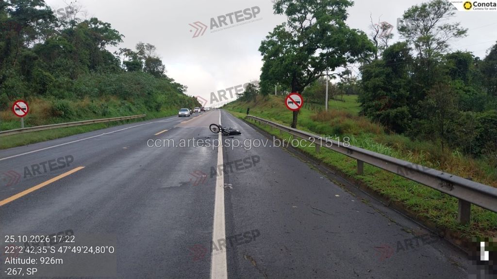 Acidente na SP 215