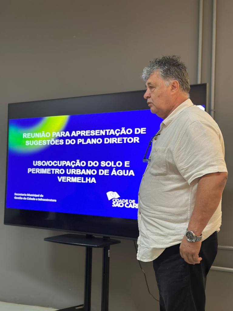 Novo Plano Diretor de São Carlos prevê polo logístico em Água Vermelha, expansão industrial e zoneamento para chácaras em Santa Eudóxia.
