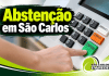Abstenção em São Carlos passa de 46 mil eleitores nas eleições de 2026 Abstenção em São Carlos passa de 46 mil eleitores nas eleições de 2026