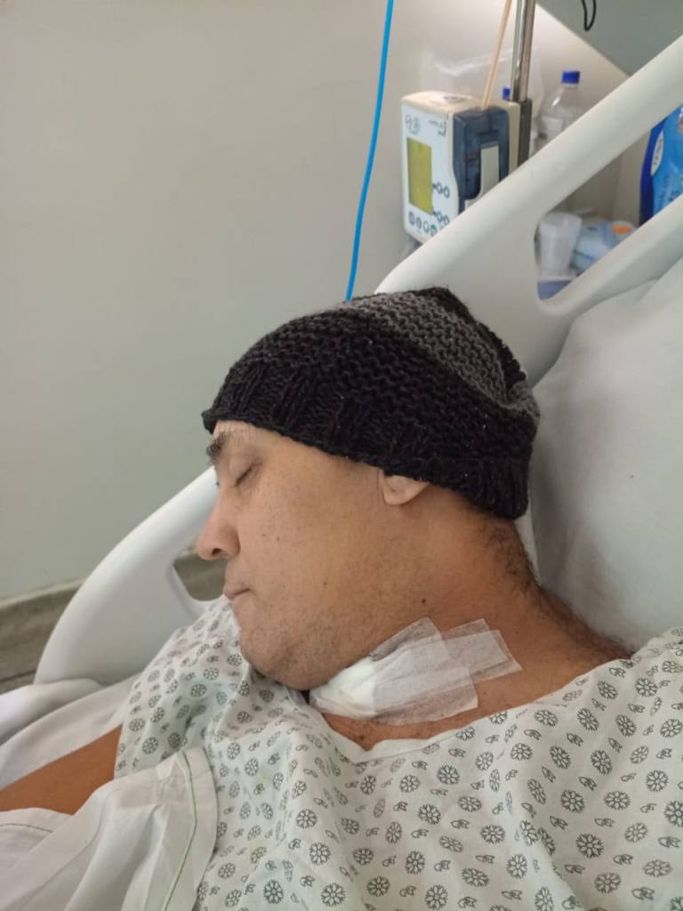 Motoboy Moisés Barreto recebe alta e recuperação prosseguirá em sua casa