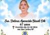 O falecimento, aos 67 anos, de Dolores Aparecida Bissoli Dib