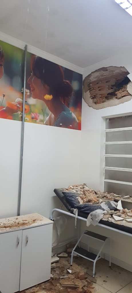 Ambulatório Materno Infantil de São Carlos terá atendimentos transferidos para o CEME após danos causados pelo temporal.