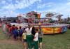 Cerca de 500 crianças participam de tarde especial em parque de diversões de São Carlos