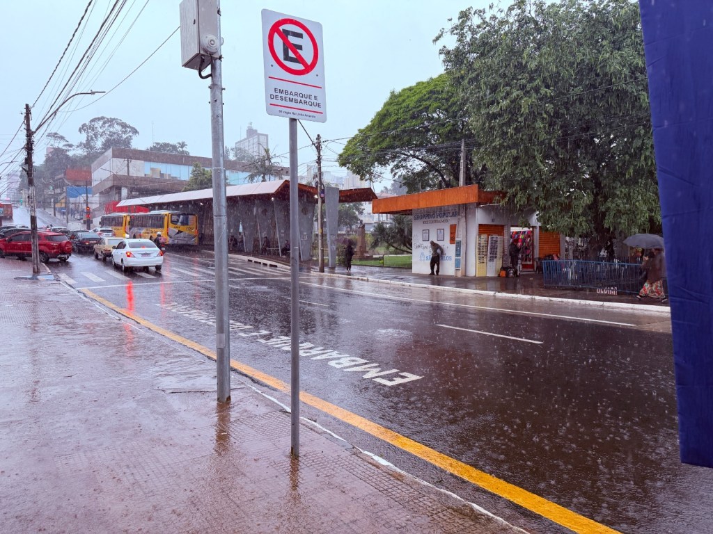 Alerta de tempo severo em São Carlos para os dias 23, 24 e 25 de outubro de 2026, com previsão de chuva forte e temporais
