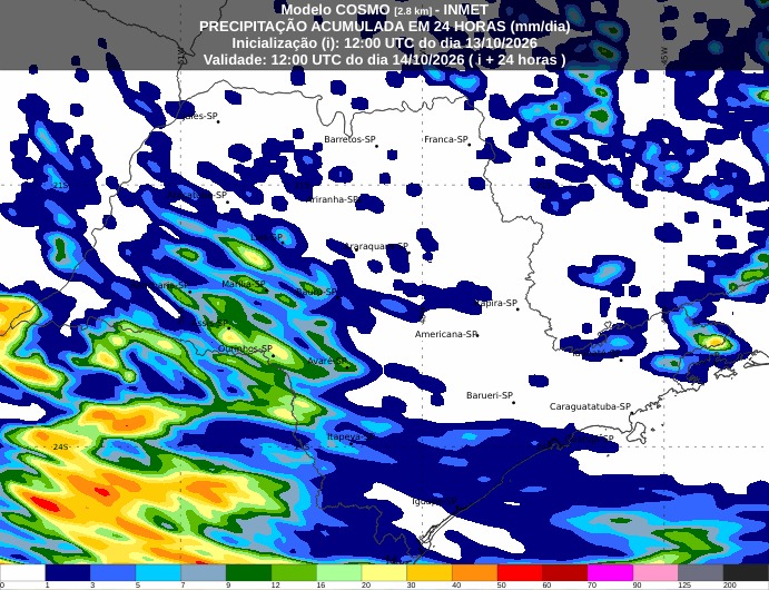 Defesa Civil alerta para chuva moderada a forte em São Paulo e queda nas temperaturas durante a madrugada Defesa Civil alerta para chuva moderada a forte em São Paulo e queda nas temperaturas durante a madrugada