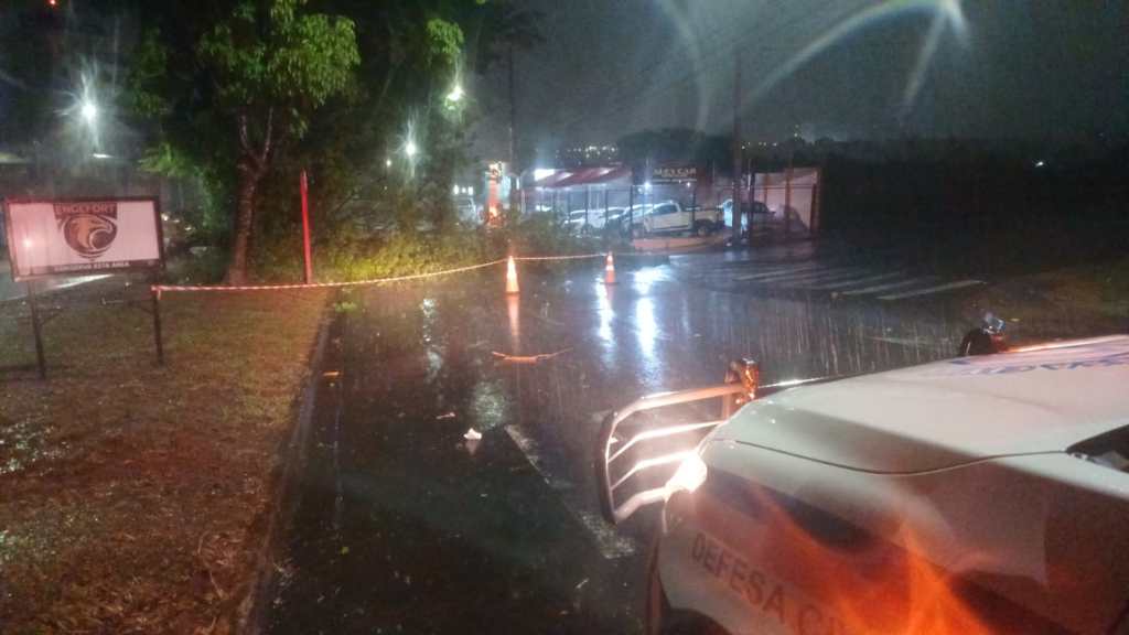 Temporal em São Carlos