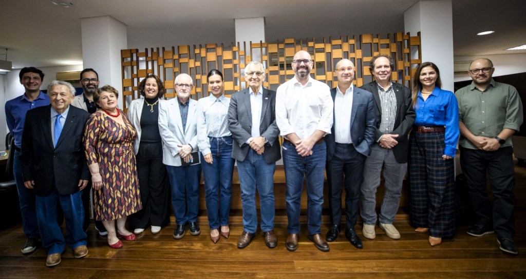 Reunião sobre implantação do Distrito de Inovação de São Carlos com USP, UFSCar, Prefeitura e Governo de SP
