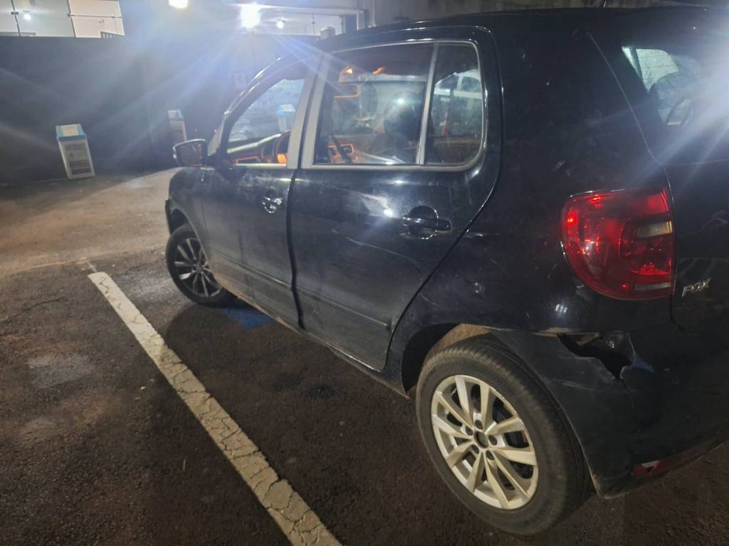 Carro roubado é recuperado pela Polícia Militar