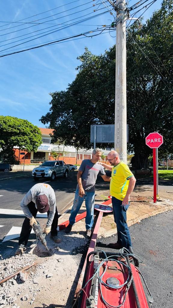 Prefeito Netto Donato libera novo acesso da Rua João Lourenço Rodrigues em São Carlos para melhorar o trânsito na região Sul