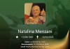 O falecimento, aos 81 anos, de Natalina Menzani