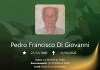 O falecimento, aos 85 anos, de Pedro Francisco Di Giovanni