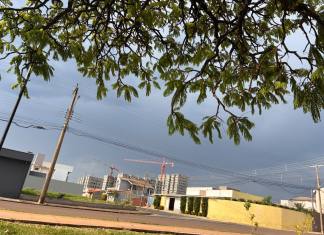 Tempo: alerta de chuva